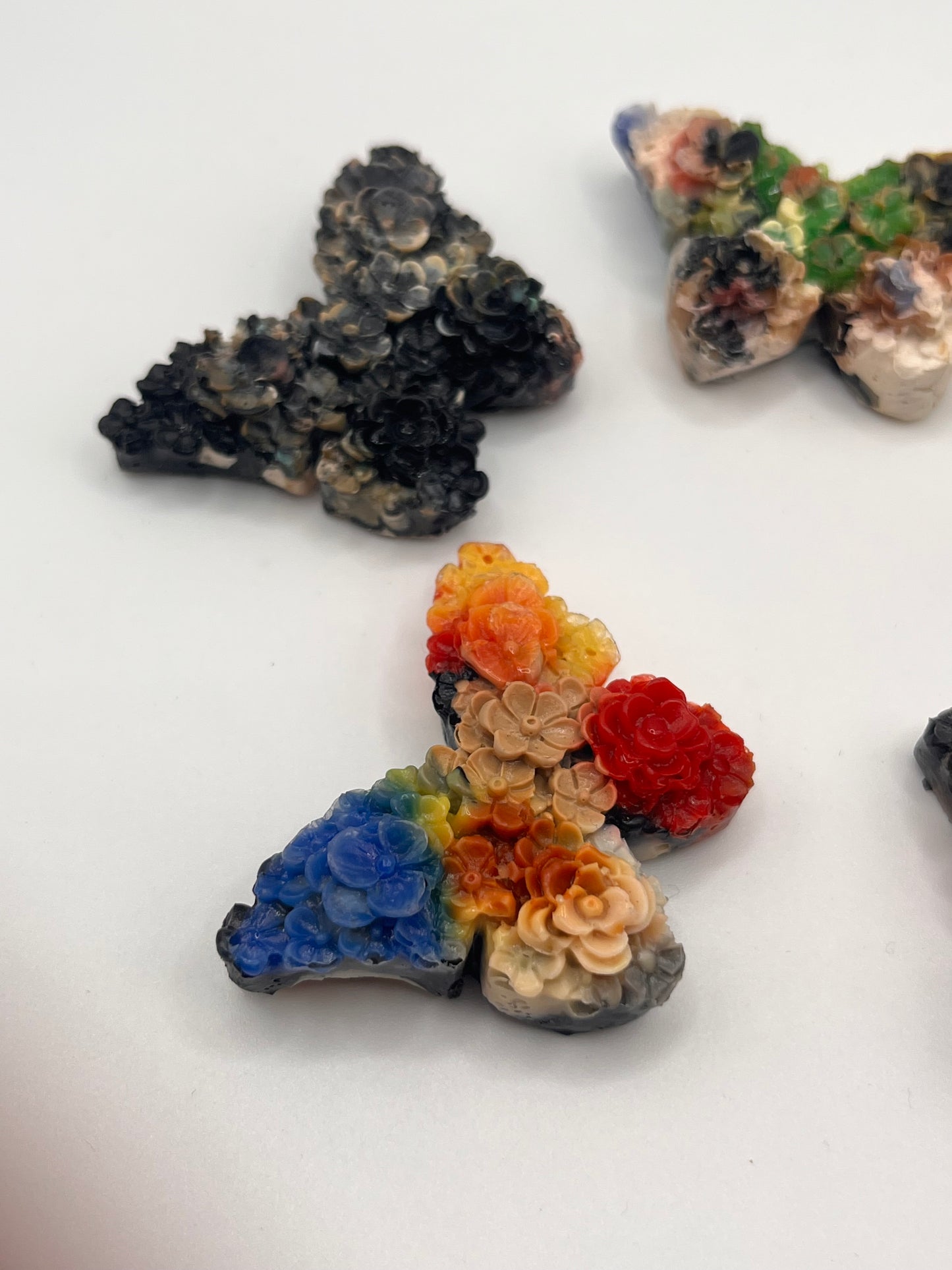 Vlindermagneetjes van gerecycleerd 3D-printmateriaal - elke keer een verrassing