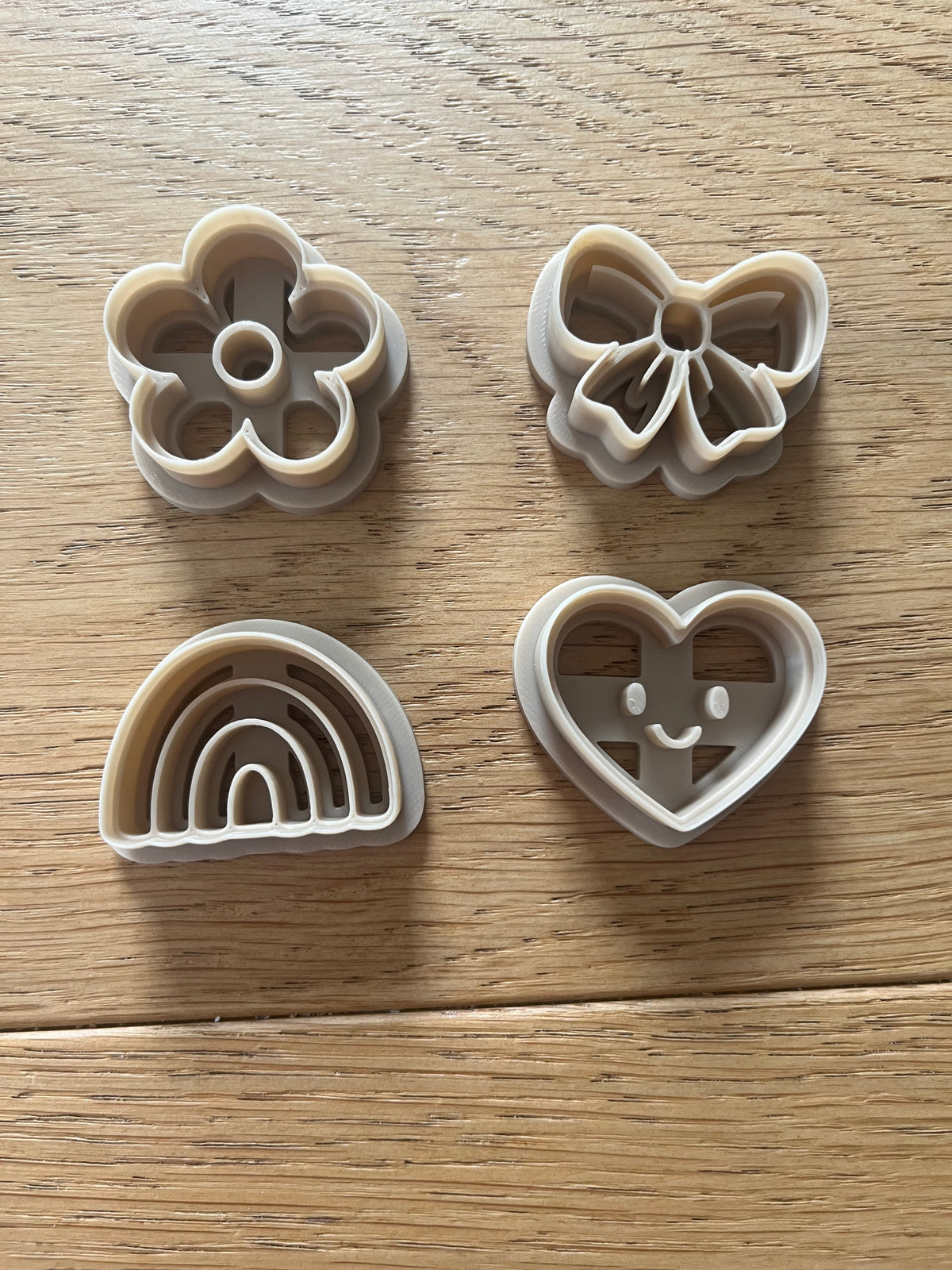 Uitsteekvormpjes voor koekjes & plasticine – verschillende sets | 40 mm