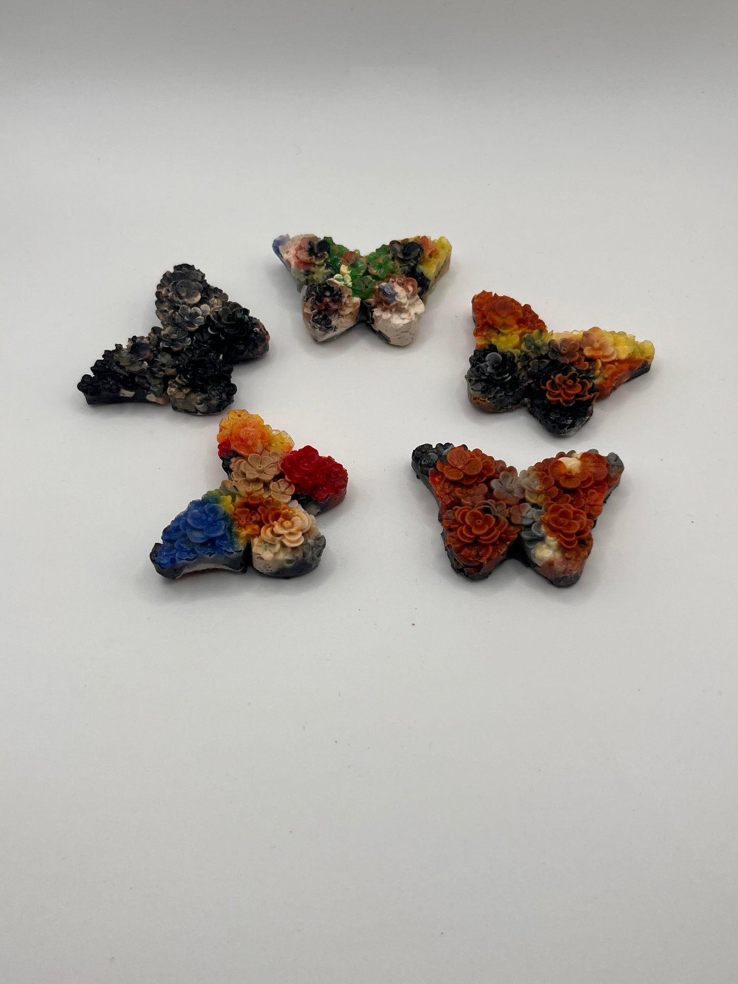 Vlindermagneetjes van gerecycleerd 3D-printmateriaal - elke keer een verrassing