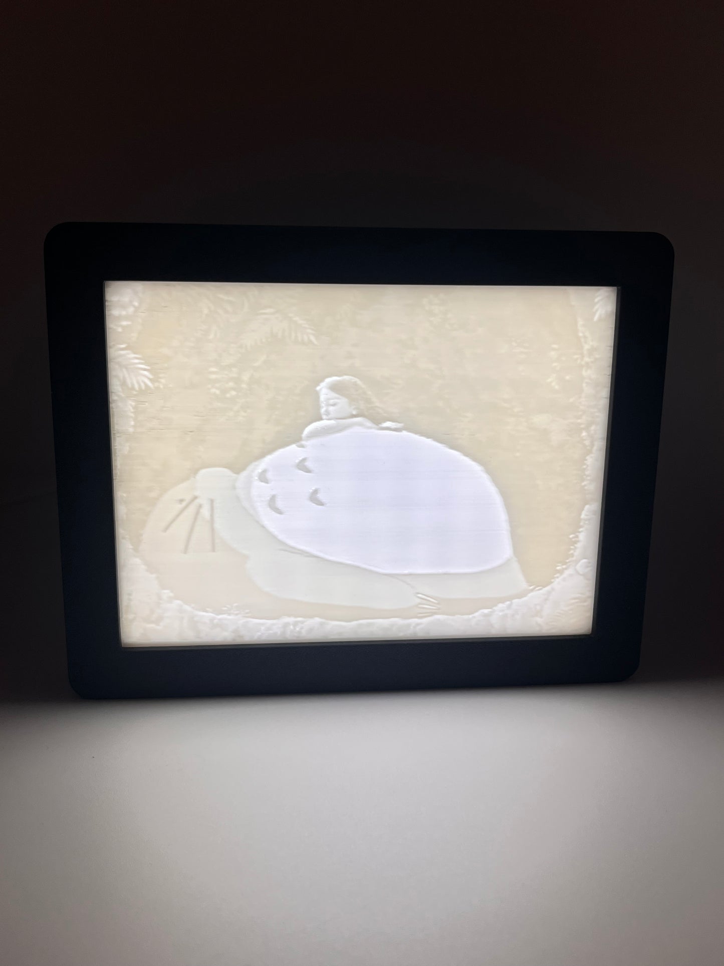 Lithophane in verlichte kader – laat jouw herinnering stralen, dag en nacht