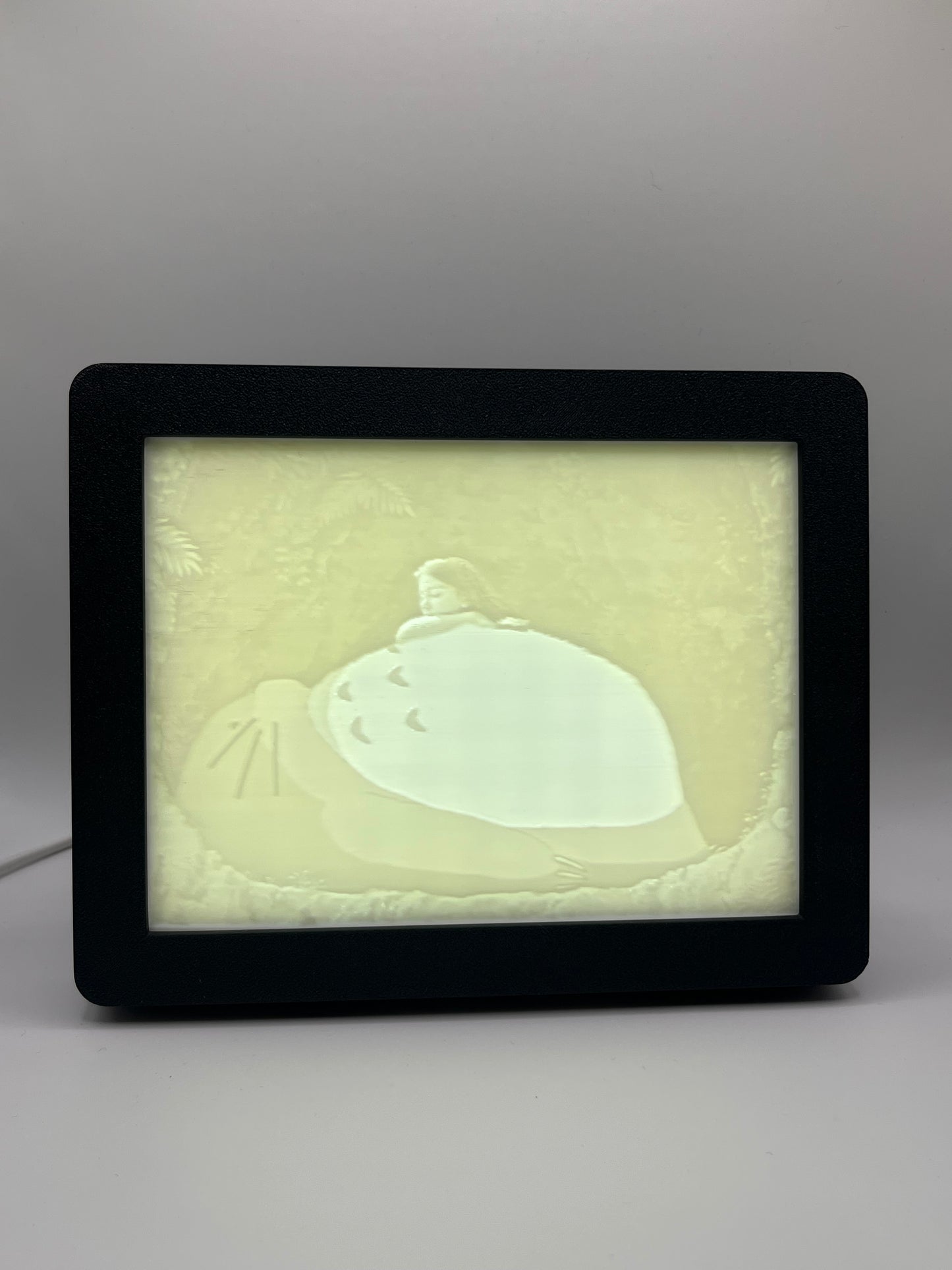 Lithophane in verlichte kader – laat jouw herinnering stralen, dag en nacht