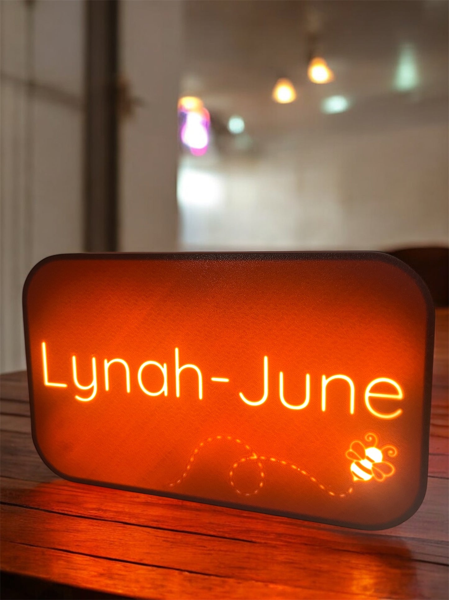 Light Box Gepersonaliseerd