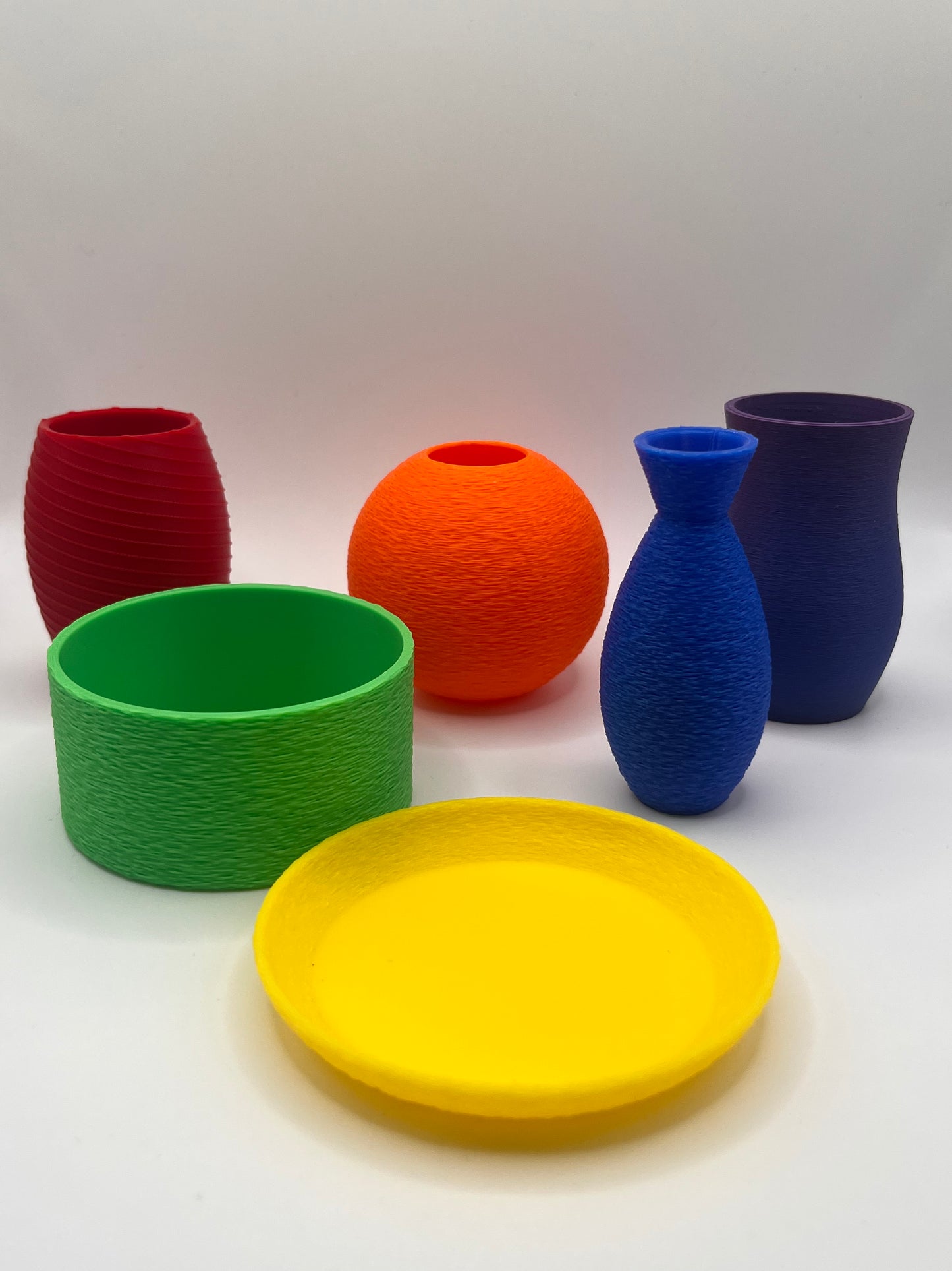 Sensorisch spel - Set potjes (Open-Ended Play)