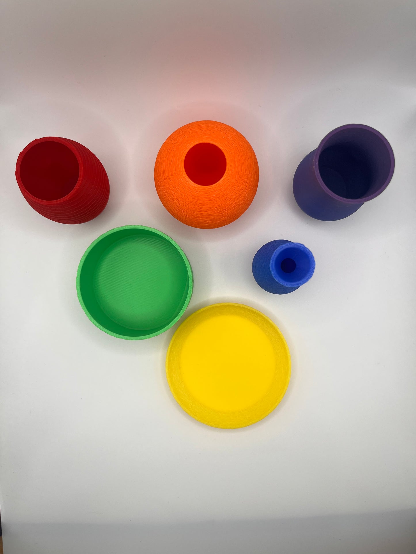 Sensorisch spel - Set potjes (Open-Ended Play)